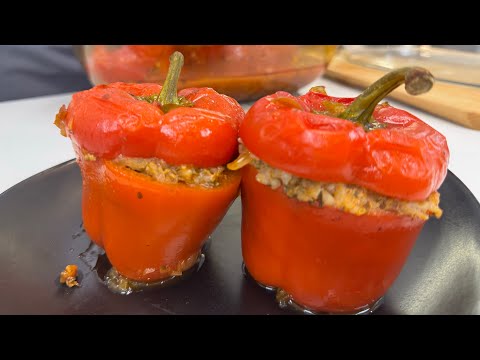 Видео: Не рецепт, а ЗОЛОТО! Найкращий Фарширований перець.