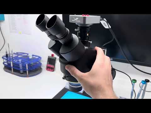 Видео: YCS 1sMax тринокулярный микроскоп 1 s max