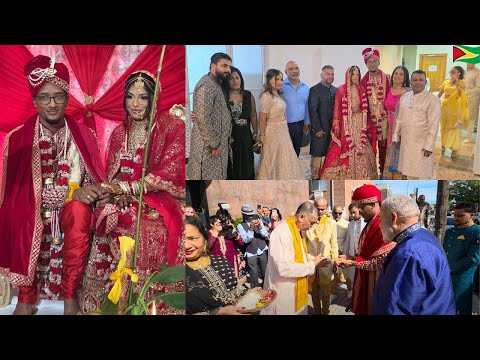 Видео: 🇬🇾 Традиционная индуистская свадьба Жасмин и Максвелла #2025, Гайанская кухня, 7 карри/ Танцы Тас...