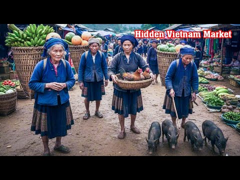 Видео: Невиданный горный рынок Вьетнама | Настоящая жизнь у границы