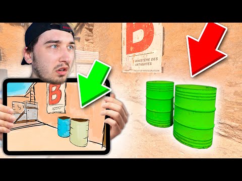 Видео: ЭТО НЕРЕАЛЬНО! Найди Место в CS2 по РИСУНКУ который Сделал ВРАГ