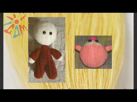 Видео: Мастер-класс "Как сделать прическу для куклы, связанной крючком"