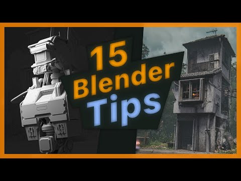 Видео: 15 советов по Blender для улучшения вашего рабочего процесса