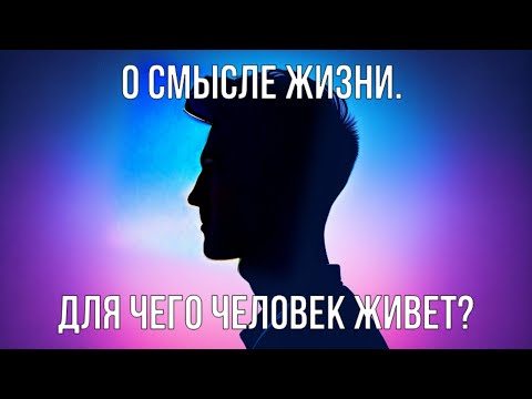 Видео: О смысле жизни. Для чего человек живёт?