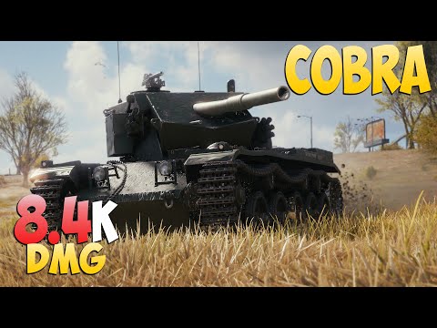 Видео: Cobra - 7 Kills 8.4K DMG - Безумный! - Мир Танков