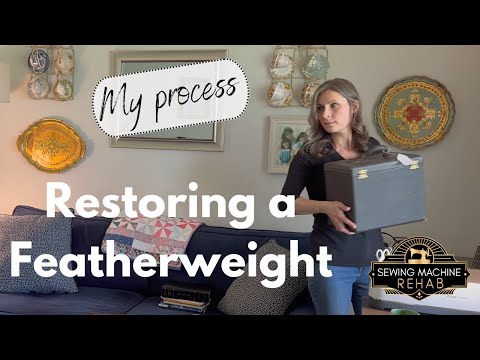 Видео: Восстановление легкого веса певца: полное преображение швейной машины — часть 1