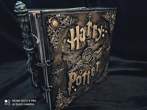 Видео: Поп ап альбом HARRY POTTER/ HARRY POTTER pop up Album