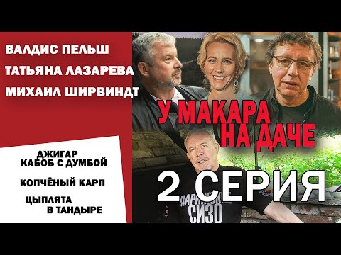 Видео: СМАК. Лето на даче 2 серия. Пробуем копчёного карпа и баклажаны. Готовим цыплят в тандыре