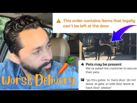 Видео: Мой ХУДШИЙ опыт доставки за 5 лет. Ожидается деактивация Instacart.