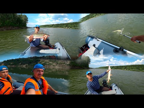 Видео: РЫБАЛКА С ЛОДКИ В НОВОСИБИРСКЕ / ЩУКА / СУДАК / ОКУНЬ