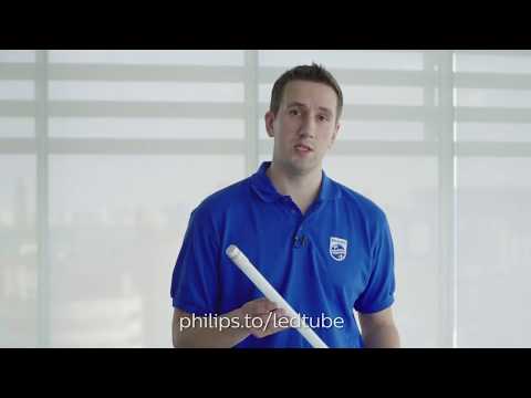 Видео: Установка светодиодных ламп Philips LEDtube