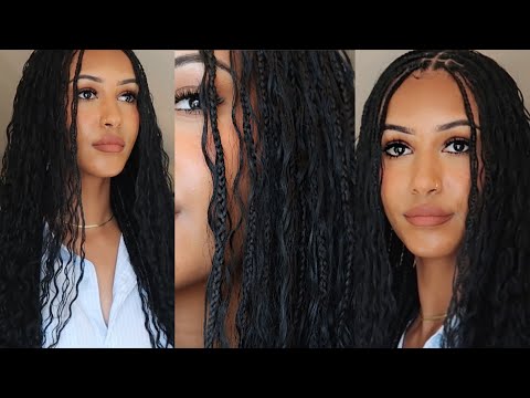 Видео: Посмотрите, как я плету косы в стиле бохо без узлов, используя только натуральные волосы! Никаких...