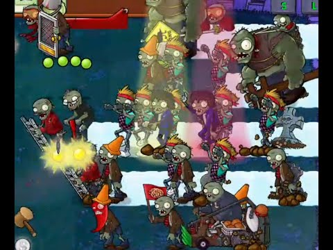 Видео: Растения против зомби(brutal mod). Часть 3. Уровни 2.2 - 2.5