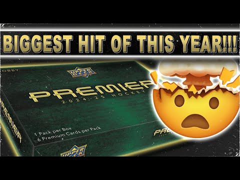 Видео: САМЫЙ БОЛЬШОЙ ХИТ ЭТОГО ГОДА!!!! - 24/25 Upper Deck Premier Hobby Box - Перерыв на хоккейную карт...