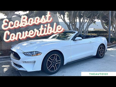 Видео: Ford Mustang EcoBoost Convertible 2022 года — кабриолет на все дни? [Обзор]