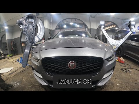 Видео: замена поворотного кулака - замена верхнего рычага .. jaguar xe #подвеска #автосервис