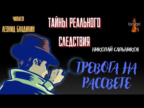 Видео: Тайны Реального Следствия: ТРЕВОГА НА РАССВЕТЕ (автор: Николай Сальников). Чит. Леонид Блудилин