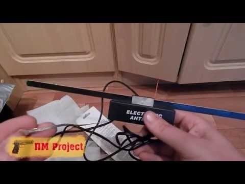 Видео: Обзор посылки из Китая  Активная внутренняя автомобильная антенна усилитель  за 6 $