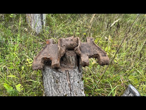 Видео: МЕТАЛЛ С ОБОЧИНЫ ДЕРЕВЕНСКОЙ ДОРОГИ!