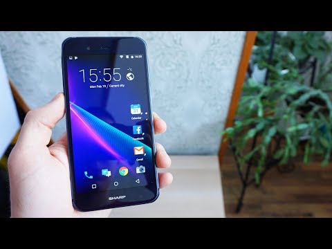 Видео: Распаковка Sharp Aquos P1 - Мощный японский смарт за 7500Р!