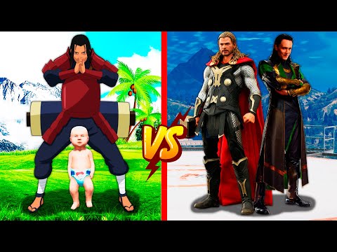 Видео: Хаширама Сенджу Отбасы Vs ТОР Отбасы ! (GTA V) жони джони