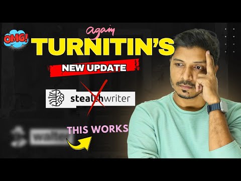 Видео: Обновление Turnitin за октябрь 2025 г. 🔍 | Полностью ли распознаваемый текст, написанный ИИ?! Поп...