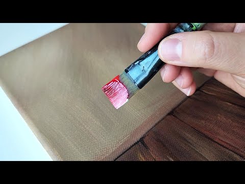 Видео: Как рисовать стеклянные бутылки и цветы розы / Техника акриловой живописи