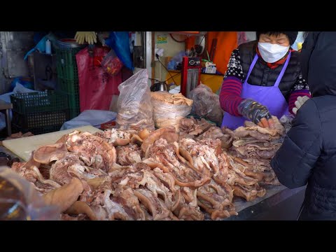 Видео: Свиные органы, кишечник и мороженое / корейская еда