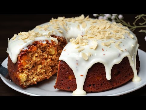 Видео: Без Муки и Сахара! Овсянка, Яблоки и Морковь! Мой Любимый Овсяный Пирог за 15 Минут!