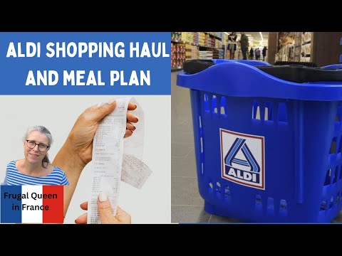 Видео: План покупок и питания в Aldi #shoppinghaul #aldi #aldihaul #mealplanning
