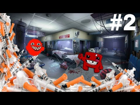 Видео: Super Meat Boy - Заброшенная больница, и красный тузик - #2