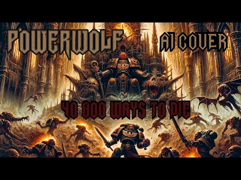 Видео: 40 000 способов подохнуть, но это Powerwolf (AI COVER)