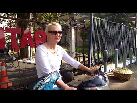 Видео: Верхнее кафе в пансионате Айтар, аренда скутера