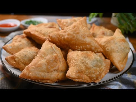Видео: Хрустящие индийские самосы алу! Идеальная закуска для ифтара Рамадана!