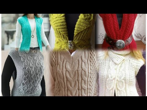 Видео: ♥️♥️♥️БЕЗРУКАВКИ СПИЦАМИ!!!!!!♥️♥️♥️