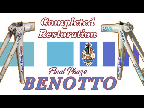 Видео: Завершено - Реставрация рамы Benotto SLX