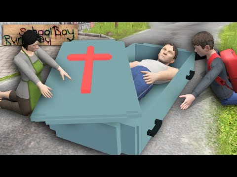 Видео: ОТЕЦ ФЕЙКОВО УМЕР?! АНДРЕЙ И МАМА В ШОКЕ! | SchoolBoy Runaway