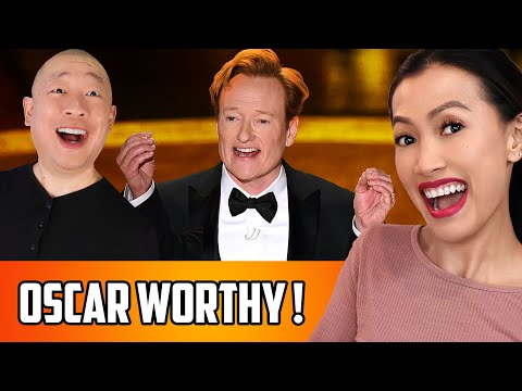 Видео: Реакция Конана О'Брайена на вступительный монолог церемонии вручения премии «Оскар» 2025 года