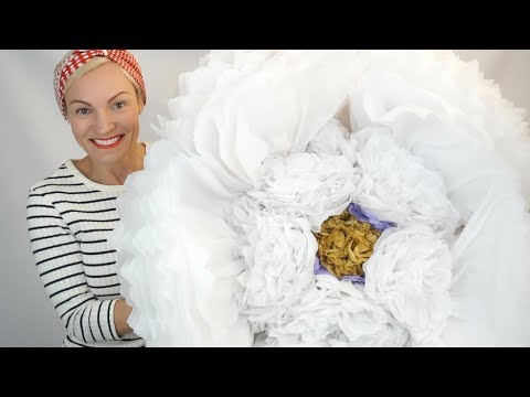 Видео: DIY 🌺 САМЫЙ БОЛЬШОЙ СУПЕР РОСТОВОЙ ЦВЕТОК ИЗ БУМАГИ Бесплатный мастер-класс