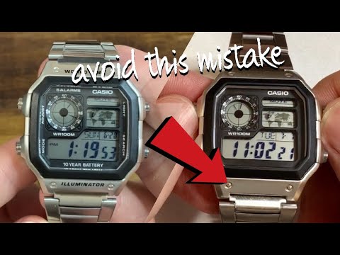 Видео: Избегайте этих 3 простых ошибок при моддинге вашего Casio Royale.