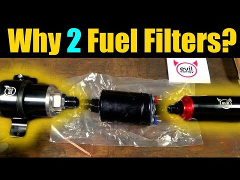 Видео: Вам действительно НУЖНО 2 топливных фильтра? | Топливные фильтры Evil Energy и линия AN |