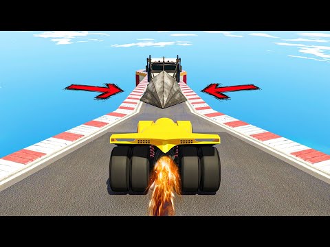 Видео: ПРОЕДЕТ ТОЛЬКО ОДИН! УГАРНАЯ СТЕНКА НА СТЕНКУ - ГОНКИ НА МАШИНАХ В GTA 5 ONLINE