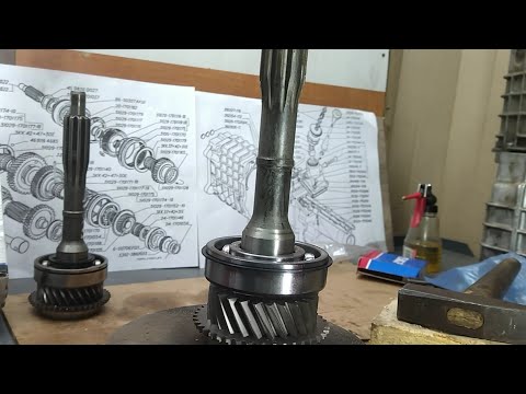 Видео: КПП газель. Первичный Вал. Замена подшипника.
