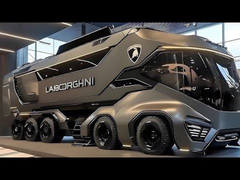 Видео: “Это реально? Первый автодом от Lamborghini – Роскошь на колесах!”