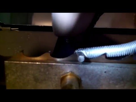 Видео: Заточка ленточной пилы - Заточной станок для ленточных пил ТЕМП - боразон (алмаз)