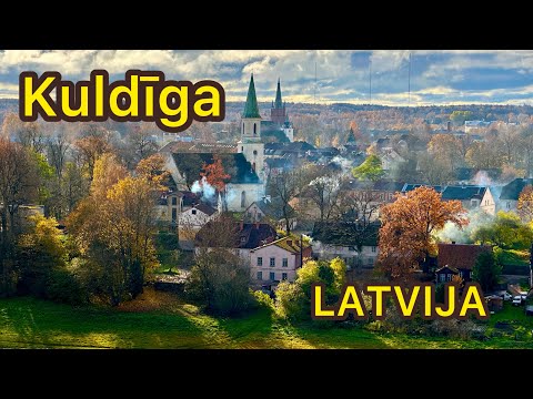 Видео: Водопады и музеи Кулдиги/Латвия/Waterfalls and museums of Kuldiga/ Latvia