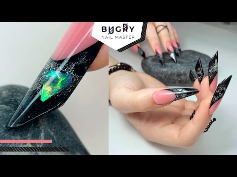 Видео: ДИЗАЙН РАКУШКА / ВЫКЛАДНОЙ ФРЕНЧ / КРЕАТИВНОЕ НАРАЩИВАНИЕ  #ТатьянаБугрий
