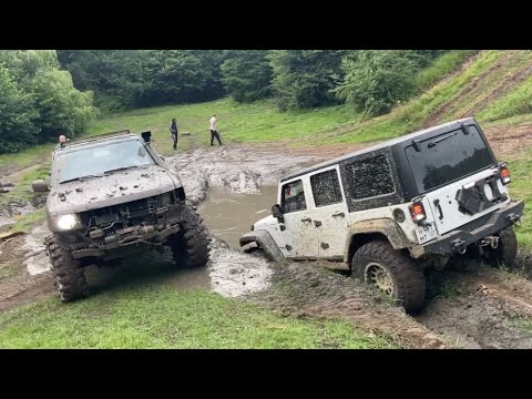 Видео: Выезд в горы / Габуй на Патруле и Вранглер «Яма» Попов хутор /Джипер Осетии
