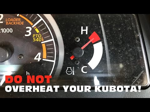 Видео: Как защитить дизельный двигатель Kubota BX 23S от перегрева — 3 простых шага!