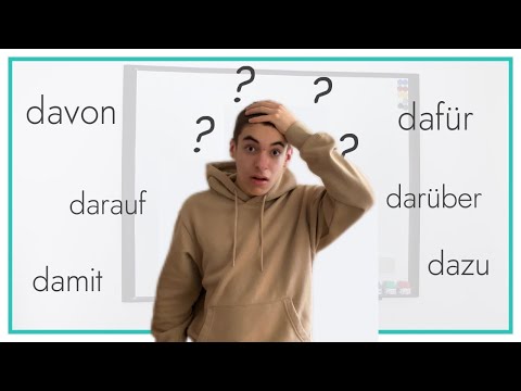 Видео: DARAUF, DAFÜR, DAMIT, DARÜBER и т.д. — ЧТО ЭТО?!